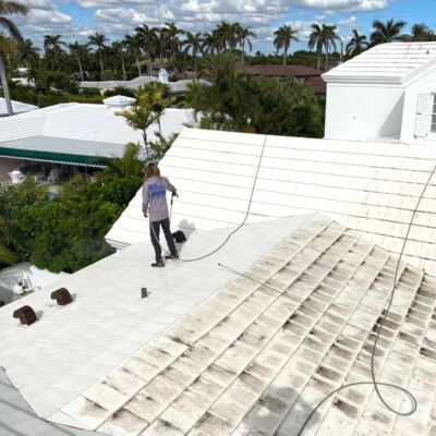 Roof Pressure Cleaning