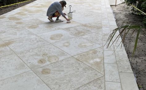 Driveway Paver Sealing