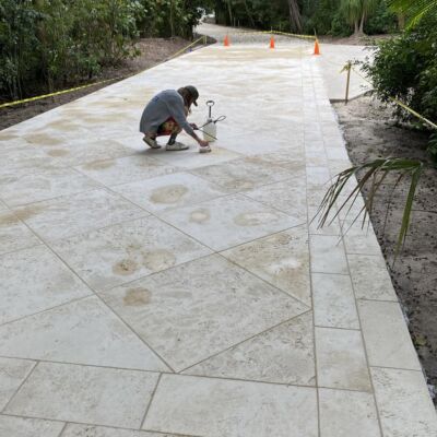 Driveway Paver Sealing