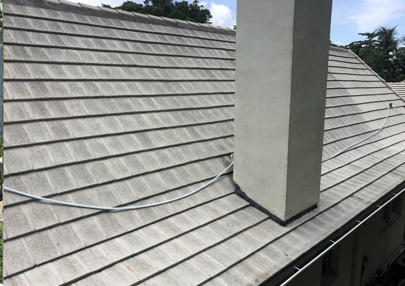 Tile Roof Power Washing